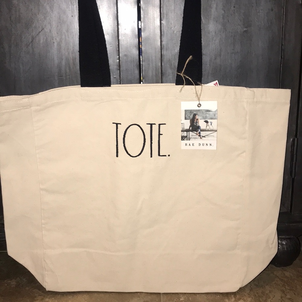 Rae Dunn TOTE canvas Tote Bag